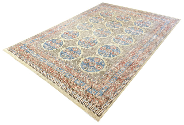 8'8"x12' Pak-Khotan Hand Knotted