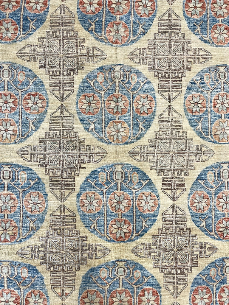 8'8"x12' Pak-Khotan Hand Knotted