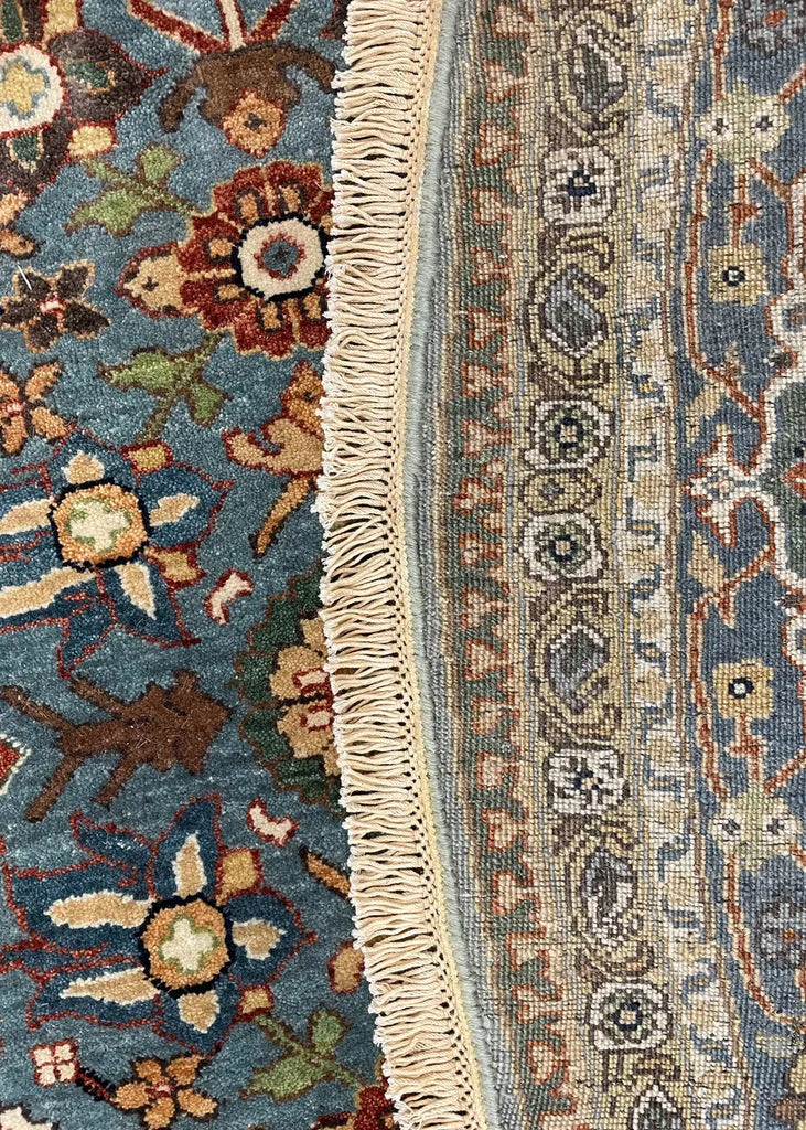 8' Round Tabriz Hand Knotted