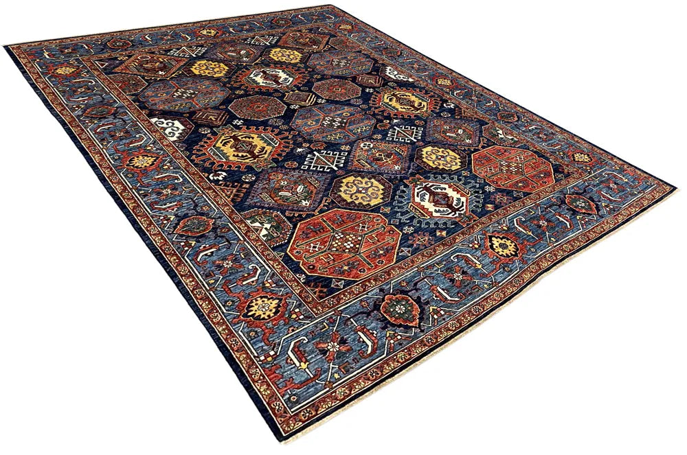 8'x10'2" Meshkin Hand Knotted