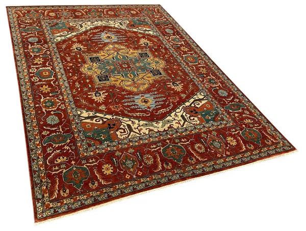 8'x10'3" Khanna Heriz (s) Hand Knotted