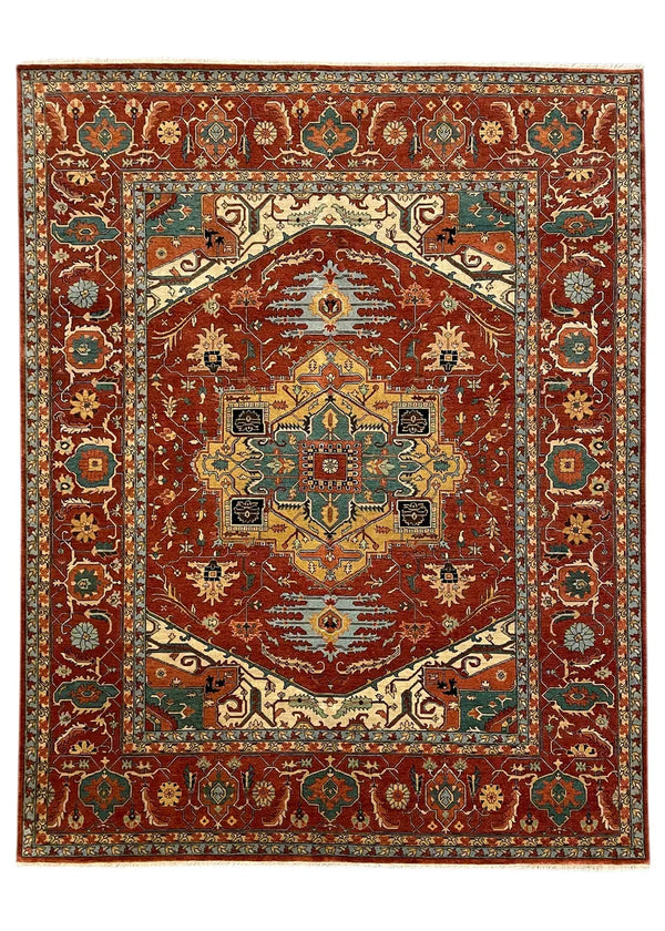 8'x10'3" Khanna Heriz (s) Hand Knotted