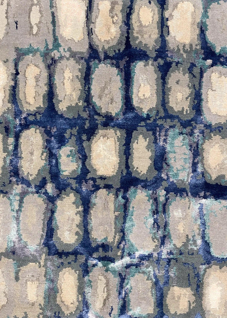 8x10 Arctic Hand Knotted