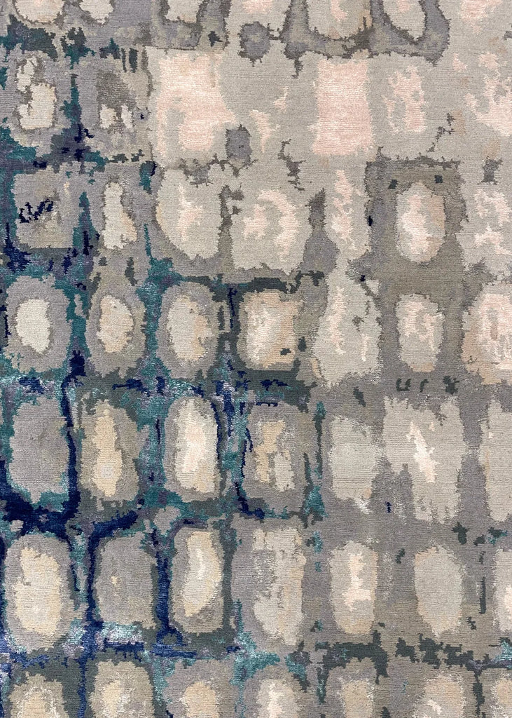 8x10 Arctic Hand Knotted