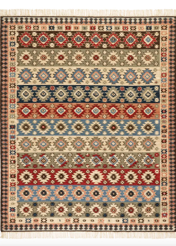 8x10 Balsam Kilim (s) Hand Woven