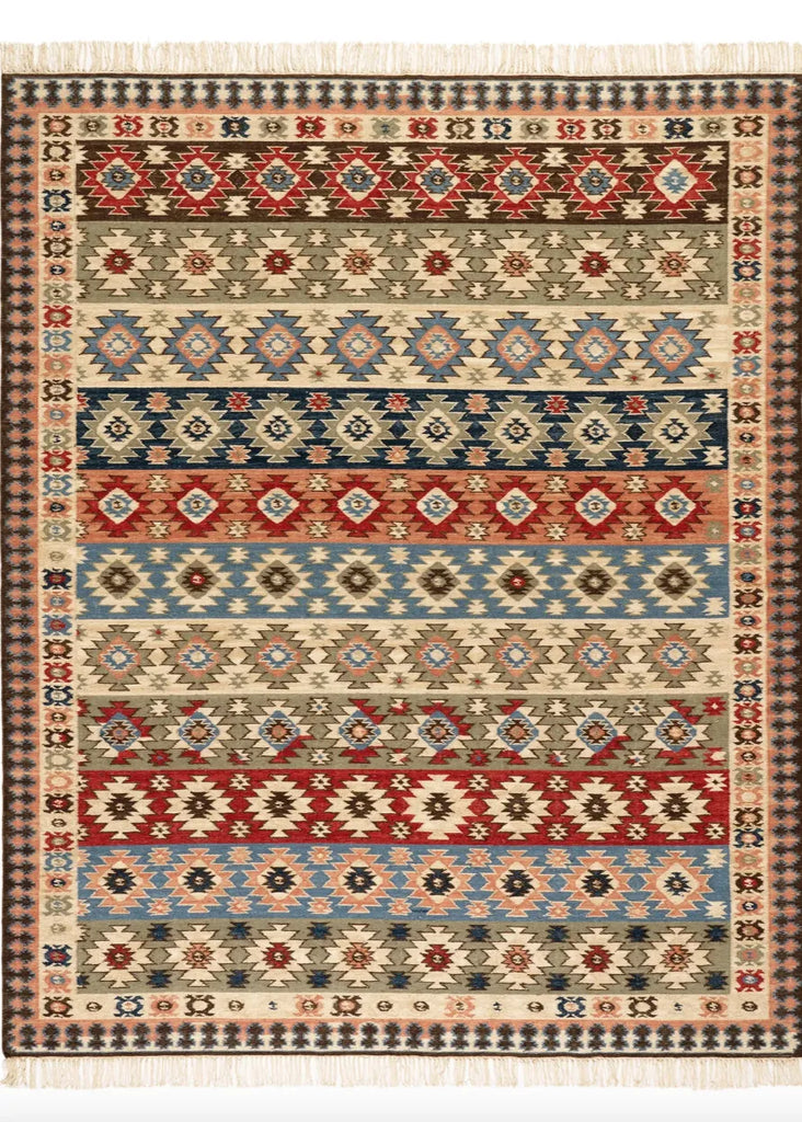 8x10 Balsam Kilim (s) Hand Woven