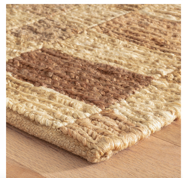 8x10 Kirby Natural (s) Hand Woven