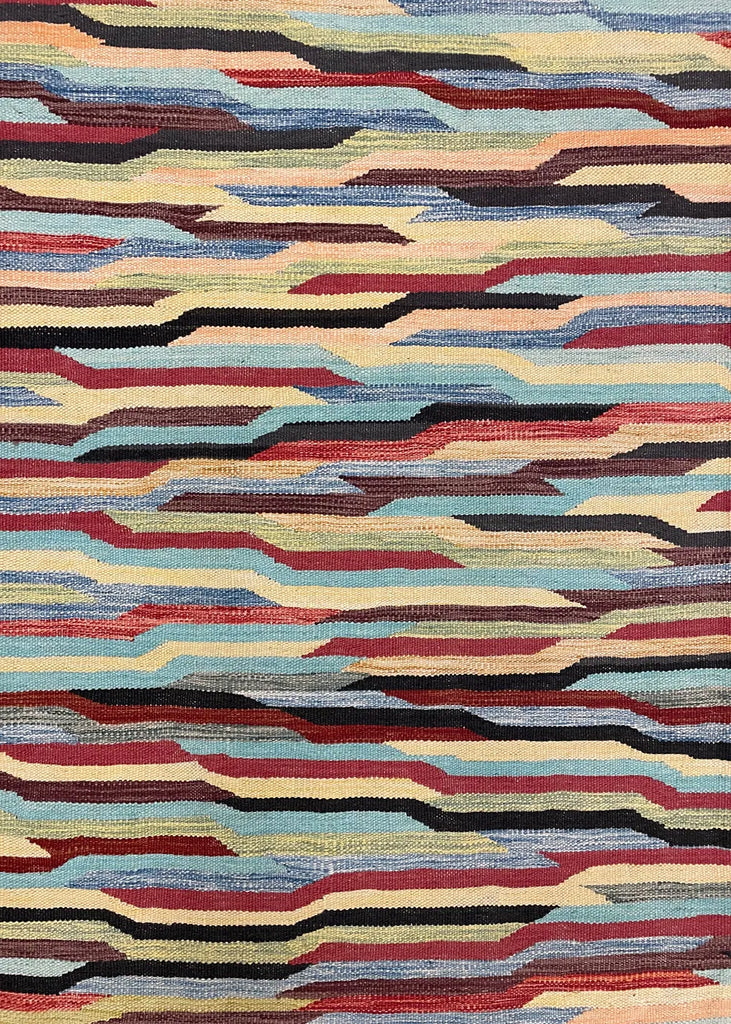 8'x9'10" Kilim Hand Knotted