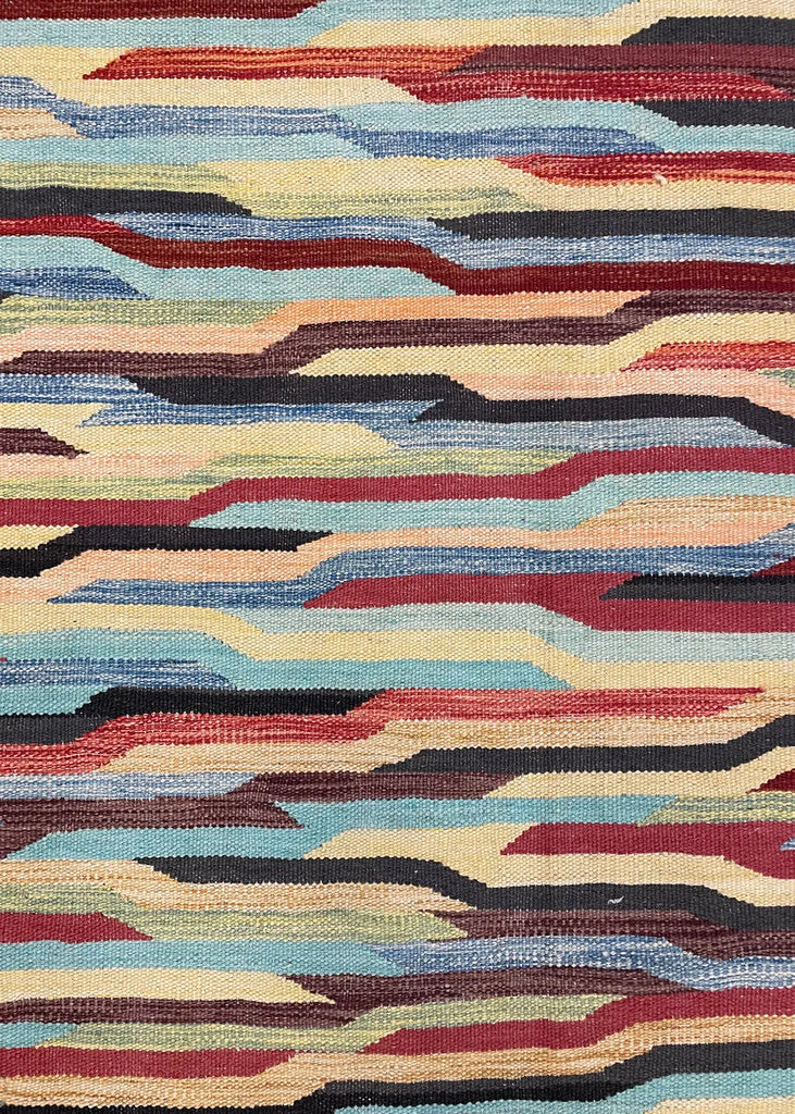 8'x9'10" Kilim Hand Knotted