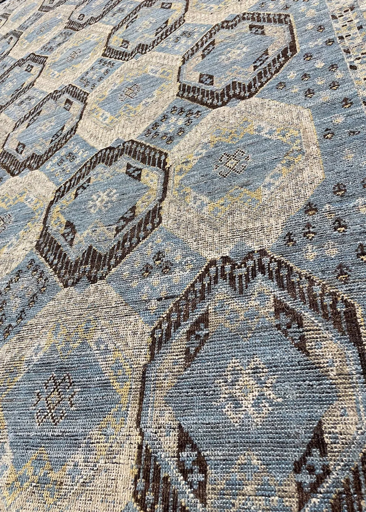 8'x9'11" Burano Beshir Hand Knotted