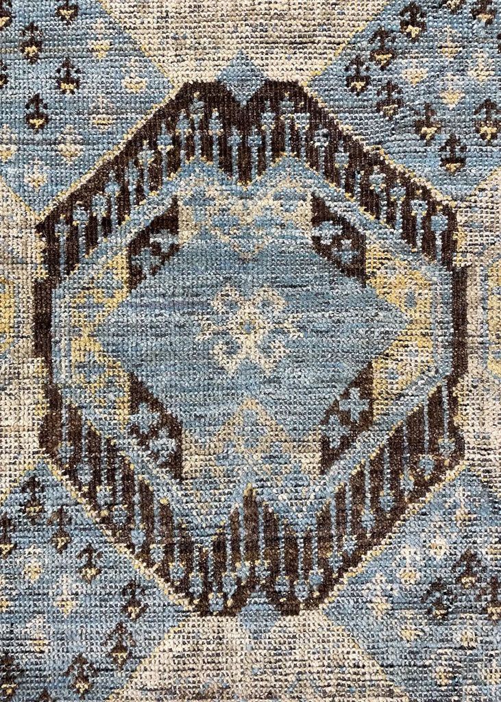8'x9'11" Burano Beshir Hand Knotted