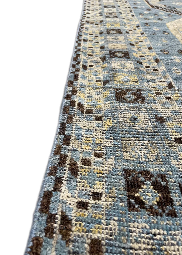 8'x9'11" Burano Beshir Hand Knotted