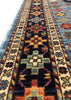 8'x9'8" Ersari Turkmen Hand Knotted