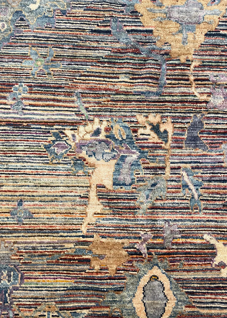 8'x9'8" Gabbeh Oushak Hand Knotted
