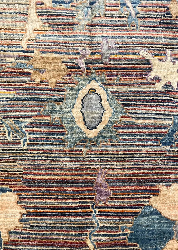8'x9'8" Gabbeh Oushak Hand Knotted
