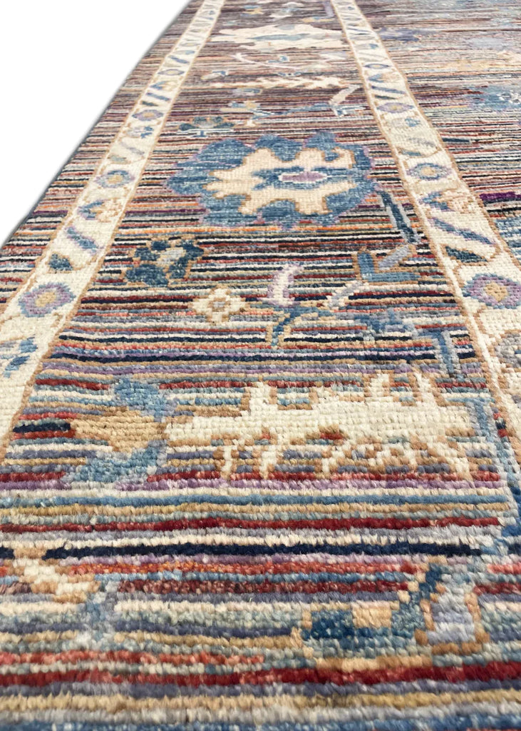 8'x9'8" Gabbeh Oushak Hand Knotted