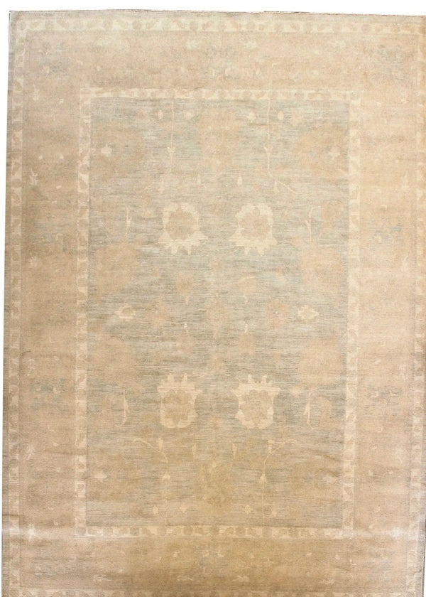 9'10"x13'8" Oushak (s) Hand Knotted