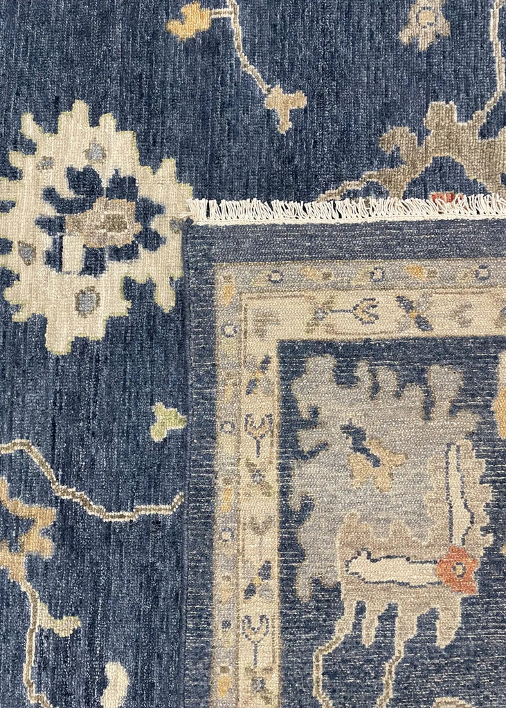 9'10"x13'9" Izmir Oushak Hand Knotted