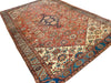 9'10"x14'8" Heriz/ Bakshiesh Hand Knotted