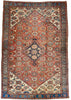 9'10"x14'8" Heriz/ Bakshiesh Hand Knotted