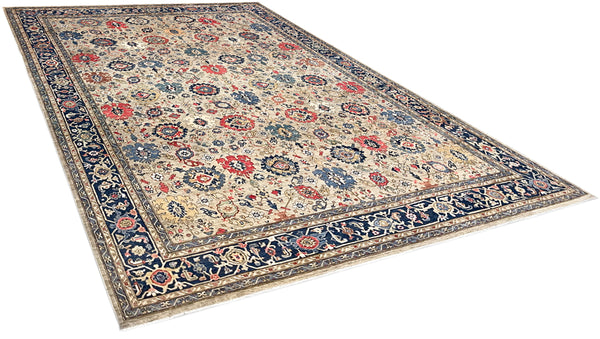 9'11"x13'6" Bakshiesh Hand Knotted