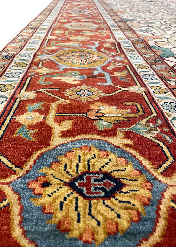 9'11"x14'2" Arabesque Hand Knotted