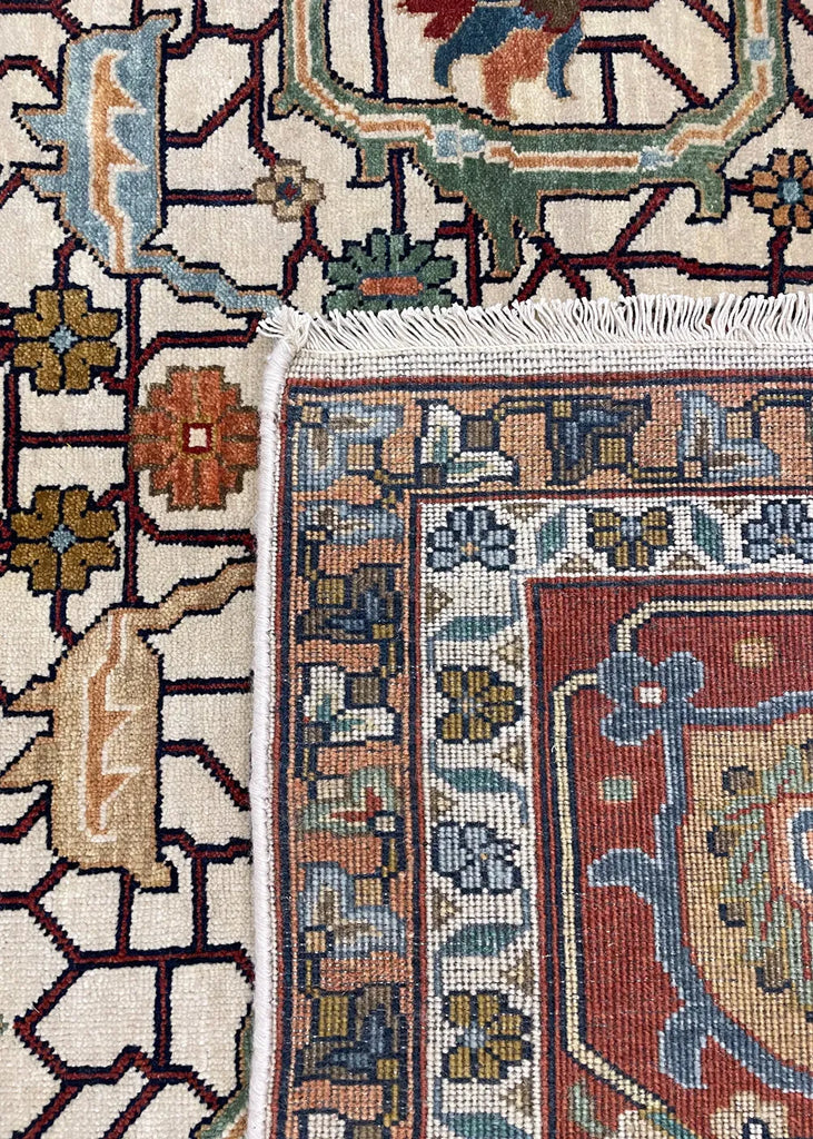 9'11"x14'2" Arabesque Hand Knotted