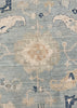 9'11"x14'2" Oushak Hand Knotted