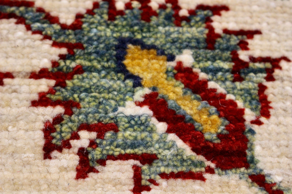 9'11"x14' Noor Kazak Hand Knotted