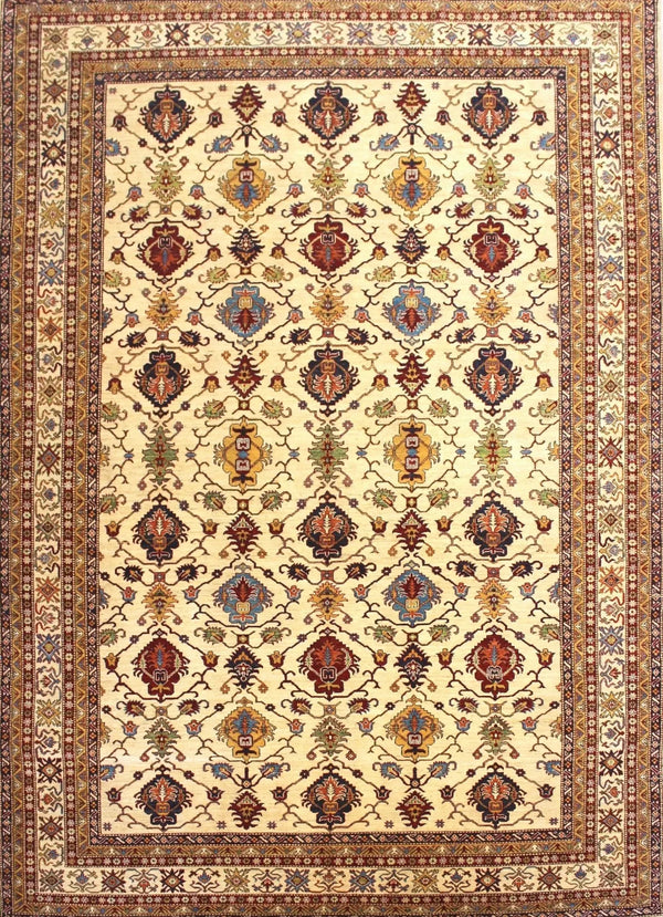 9'11x14' Noor Kazak (s) Hand Knotted