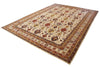 9'11x14' Noor Kazak (s) Hand Knotted