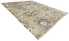 9'1"x11'7" Oushak Hand Knotted