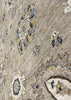 9'1"x11'7" Oushak Hand Knotted