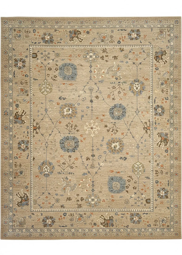 9'1"x11'8" Tabriz Rugs