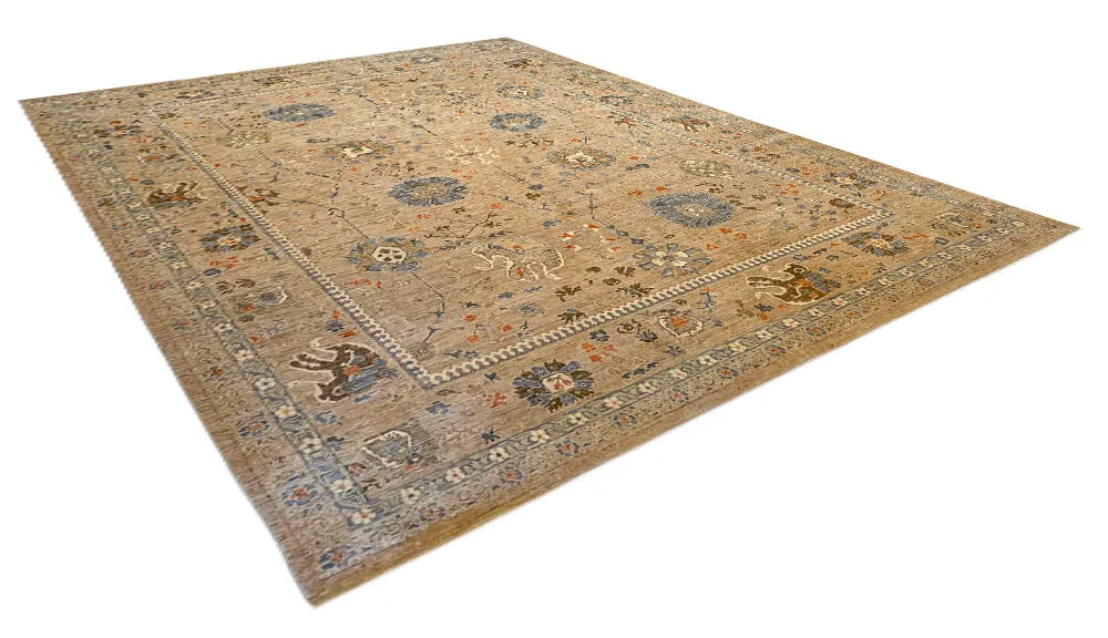 9'1"x11'8" Tabriz Rugs