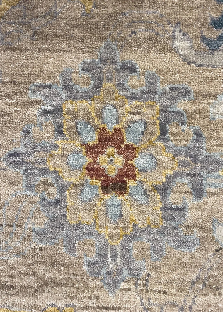 9'1"x12'1" Sultanabad Hand Knotted