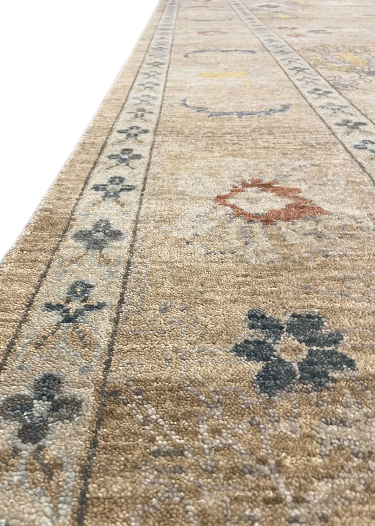 9'1"x12'1" Sultanabad Hand Knotted