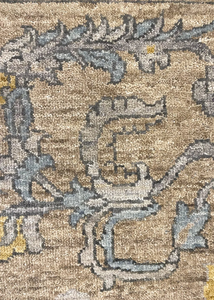 9'1"x12'1" Sultanabad Hand Knotted