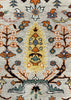 9'1"x12'3" Mashad Tree of Life Hand Knotted