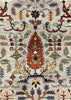 9'1"x12'3" Mashad Tree of Life Hand Knotted