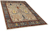 9'1"x12'3" Mashad Tree of Life Hand Knotted