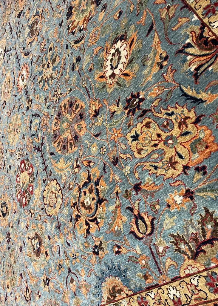 9'1"x12' Tabriz Hand Knotted