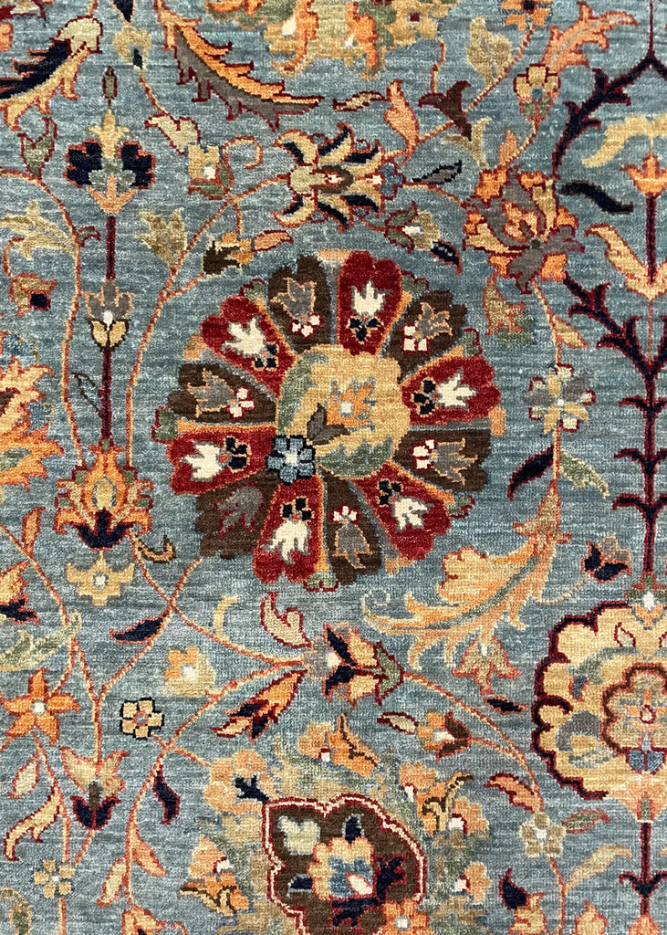 9'1"x12' Tabriz Hand Knotted