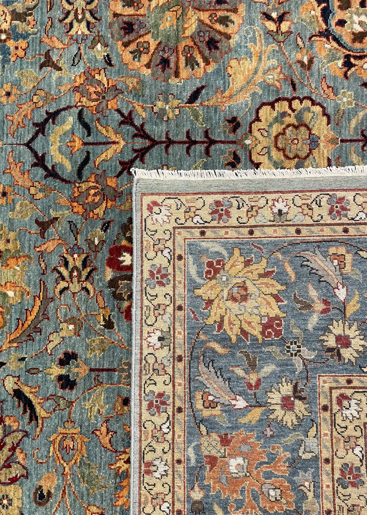 9'1"x12' Tabriz Hand Knotted