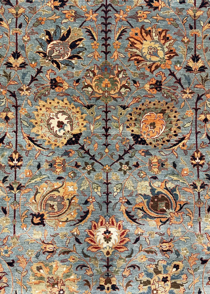 9'1"x12' Tabriz Hand Knotted