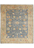 9'2"x11'7" Oushak Hand Knotted