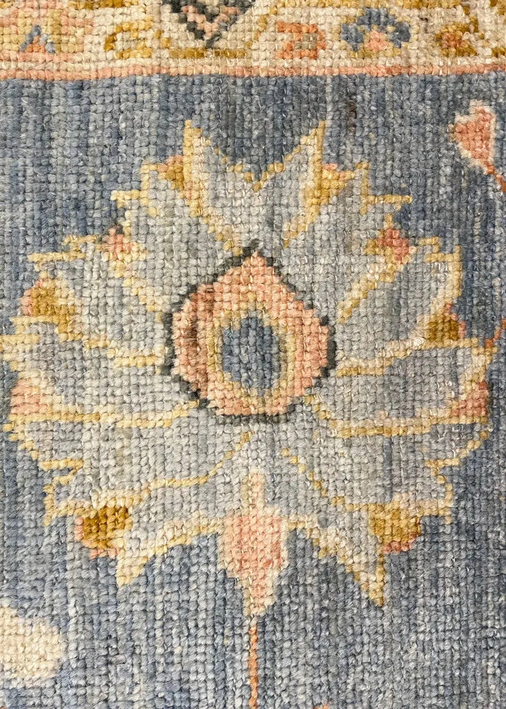 9'2"x11'7" Oushak (s) Hand Knotted
