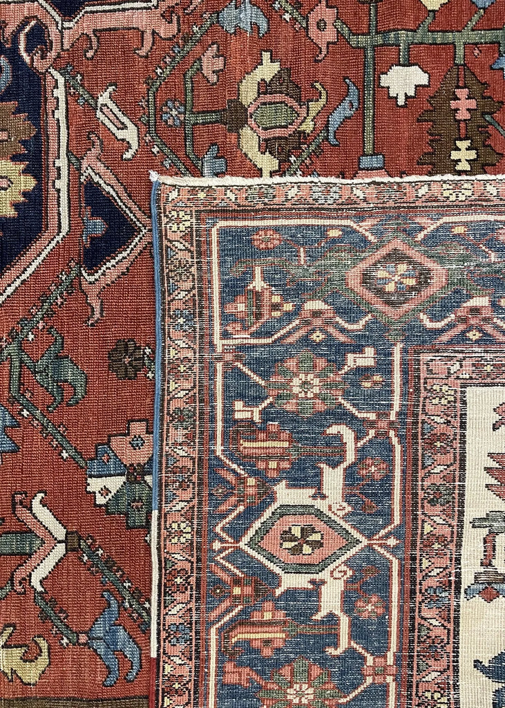 9'2"x11' Serapi Hand Knotted