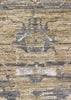 9'2"x12'1" Modern Oushak Hand Knotted