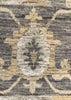 9'2"x12'1" Modern Oushak Hand Knotted